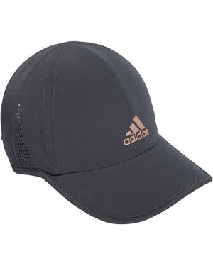 adidas Superlite 2 Relaxed Adjustable Performance Cap Gray Six/rose Gold One Size - Black