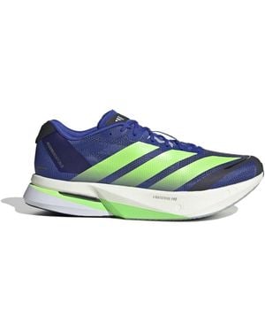 adidas Adizero Boston 13 Road Running Shoes S Blue/lime/black 10 Uk
