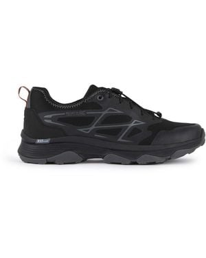Regatta Hombre Blaze Hiking Trainers agua resistente Cushioned Walking Footwear - Negro