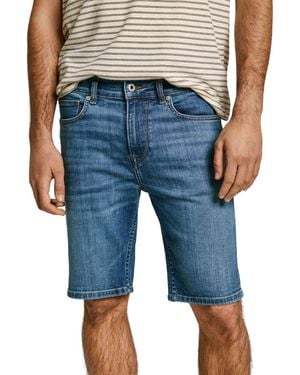Pepe Jeans Slim Short - Blue