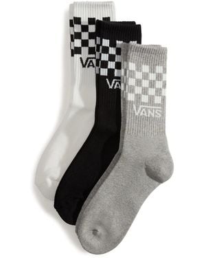 Vans Classic Check Crew Logo - Black