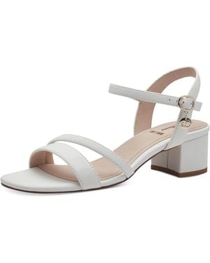 S.oliver Sandalen mit Absatz Elegant Bequem - Weiß