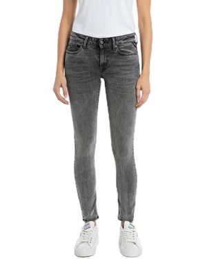 Replay Jeans da donna Hyperflex con elasticità - Grigio