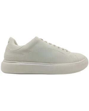 Trussardi Scarpe per Uomo 77A00537 Sneakers Platform Casual da Passeggio Bianche - Multicolore