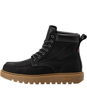 Levi's Abner Red Tab Boots - Noir
