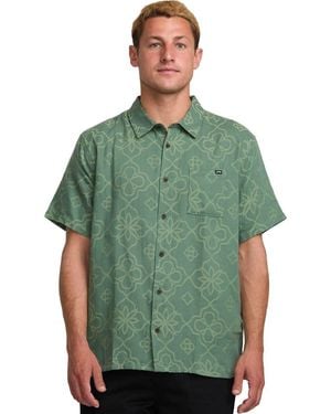 Billabong Classic Sundays Woven Short Sleeve Shirt - Green