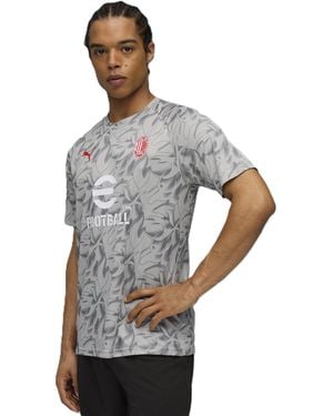 PUMA A.C. Milan Prematch Maglia Gara Pre-Partita - Grigio
