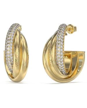 Guess Orecchini Perfect JUBE04064JWYGT-U in acciaio inossidabile - Metallizzato