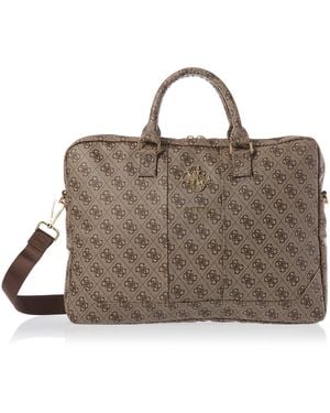 Guess 4g Big Logo Bag - Metallic