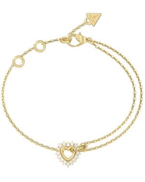 Guess Armband Roestvrij Staal Jubb05534jwygs - Metallic