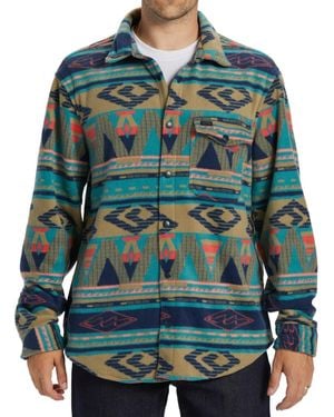 Billabong Fleece Overshirt for - Fleece-Hemdjacke - Männer - Blau
