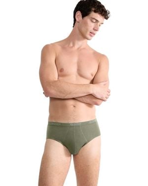 Sloggi Basic Midi Moss Green Old - Verde