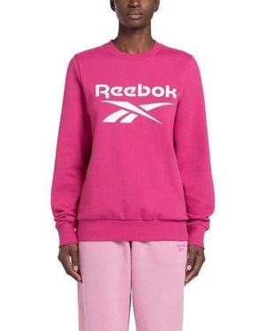 Reebok Id Big Logo Jumper - Pink