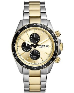 Fossil Orologio Analogico al Quarzo Uomo con Cinturino in Acciaio Inossidabile FS6126 - Metallizzato