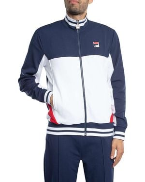Fila Giacca da uomo con collo a - Blu