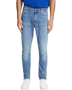 Esprit Skinny Jeans mit mittlerer Bundhöhe - Blau