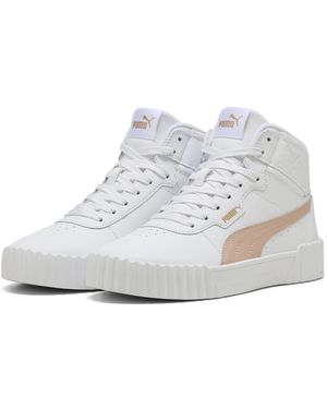 PUMA Carina 3.0 Mid Trainer - White