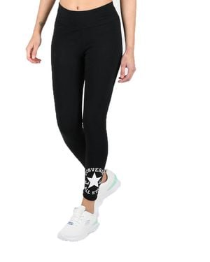 Converse 10024222A01 Black Leggins Star Nero TG XXL