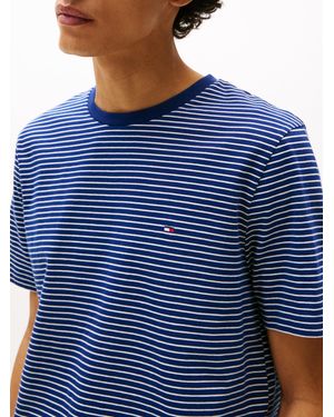 Tommy Hilfiger S/s T-shirt Voor - Blauw