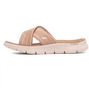 Skechers Go Walk Flex Sandal Impressed Slide - Pink