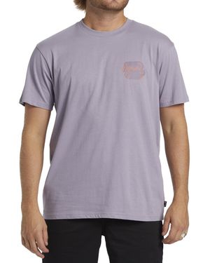 Billabong Matita Wave SS T-Shirt - Viola