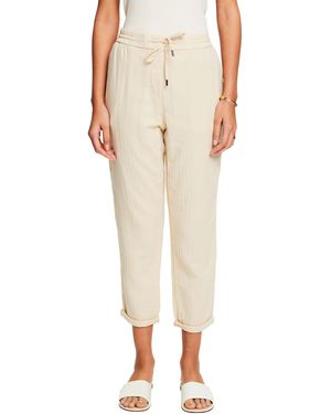 Esprit 044ee1b337 Trousers - Natural