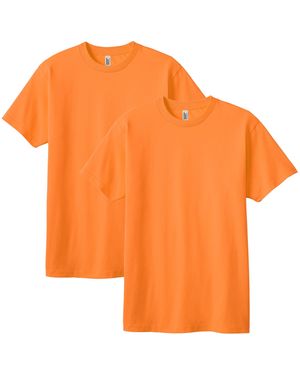 American Apparel Heavyweight Cotton T-shirt - Orange