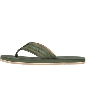 Tommy Hilfiger Comfort Padded Perf Beach Sandal Fm0fm05712 Flip Flops - Black
