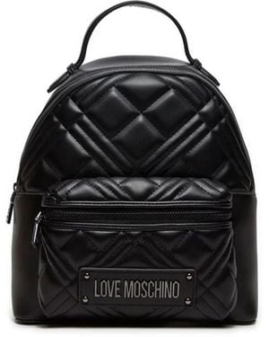 Love Moschino , BACKPACK Donna, Nero, Taglia unica