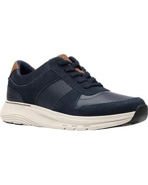 Clarks Motion Trek Go Sneaker - Blau