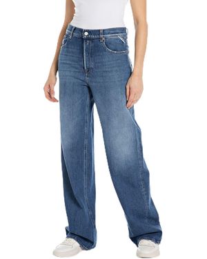 Replay Women's Jeans Made Of Comfort Denim - Blue