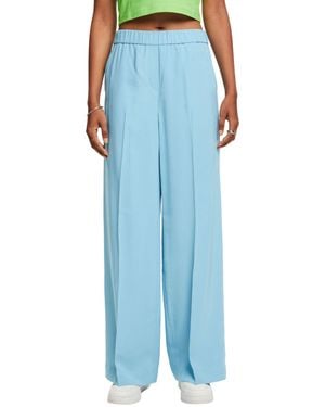 Esprit 044ee1b303 Pantalones - Azul