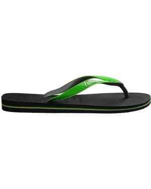 Havaianas BRASIL MIX Schwarz 41/42 - Grün
