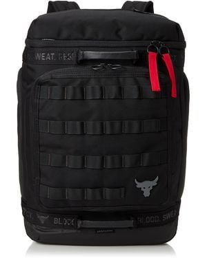 Under Armour Ua Project Rock Pro Box Backpack Training Bag - Black