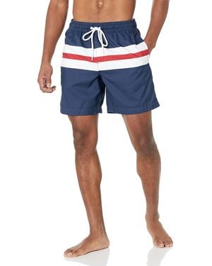 Amazon Essentials 7" Swim Trunk - Blau