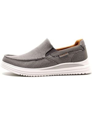 Skechers Proven Casual Shoes - Grey