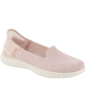 Skechers Slip On Loafer - Pink