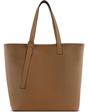 Bugatti Zita grande shopper con chiusura magnetica in ecopelle per donna - Marrone