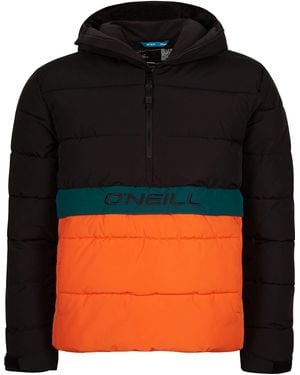 O'neill Sportswear O'Riginals Anorak Jacke schwarz/orange