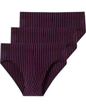Schiesser Mini Slip/Unterhose - 3er - Lila