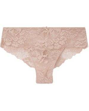 Women'secret Braguita Ancha Encaje Rosa Lencería