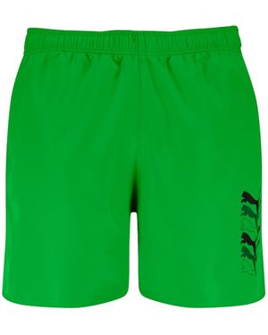 PUMA Swim Cats MID Shorts 1P - Grün