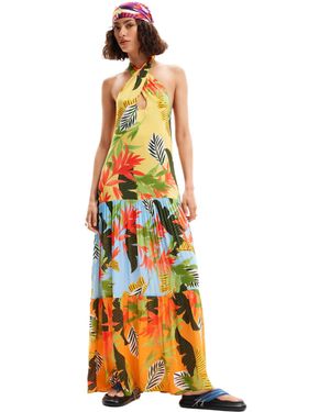 Desigual Swim_TROPI One Piece Swimsuit - Mettallic