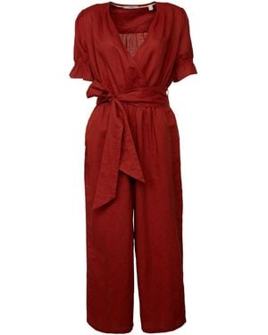 Esprit 043EE1L301 Salopette - Rouge