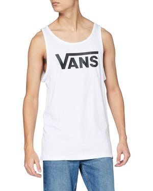 Vans Classic Tank Sleeveless Kniited Tank Top - White