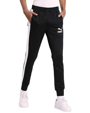 PUMA Pantaloni Sportivi Iconic T7 Donna, /Altro - Nero