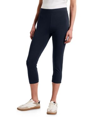 Street One Basic 3/4 Leggings - Blau
