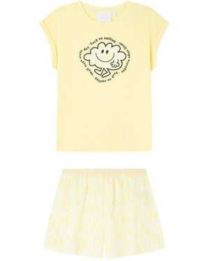 Women'secret Short Pyjama MULTILICENSE Happy Smiley Pijamas - Metálico