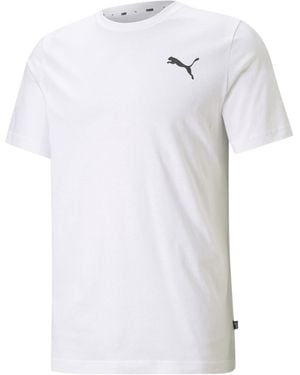 PUMA S Ess Small Logo Tee S Ess Klein Logo Tee - Wit