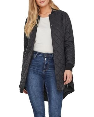 Vero Moda Vmhayle Ss20 3/4 Jacket Noos Quilted - Black